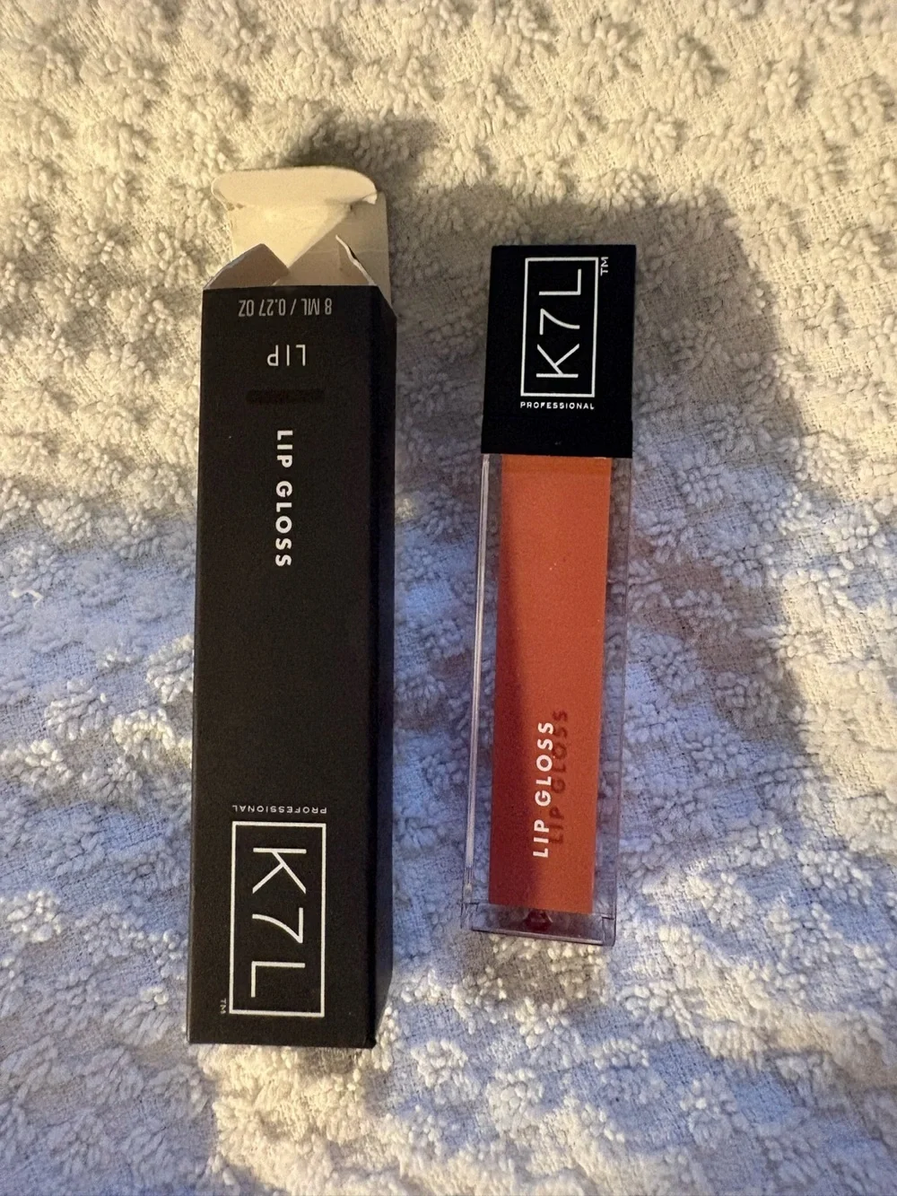 Lip Gloss-K7L Nude Pink Lip Gloss - Miel Au Lait